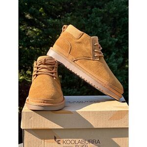 NIB Koolaburra by UGG Unisex Youth Wheat Cozy Advay Chukka Ankle Boot - Kid 2